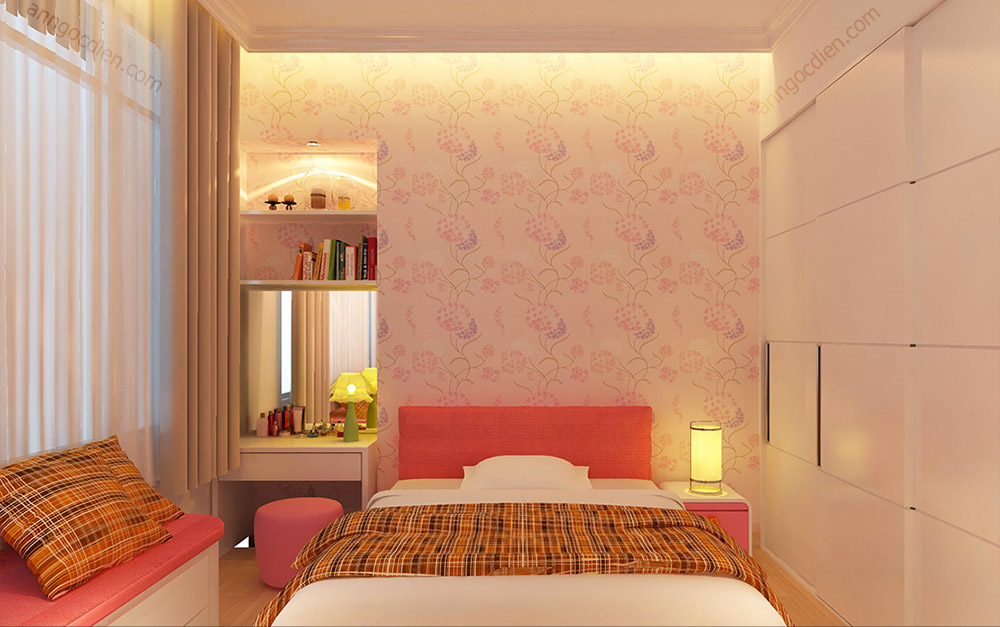 Thiết kế phòng ngủ hiện đại biệt thự