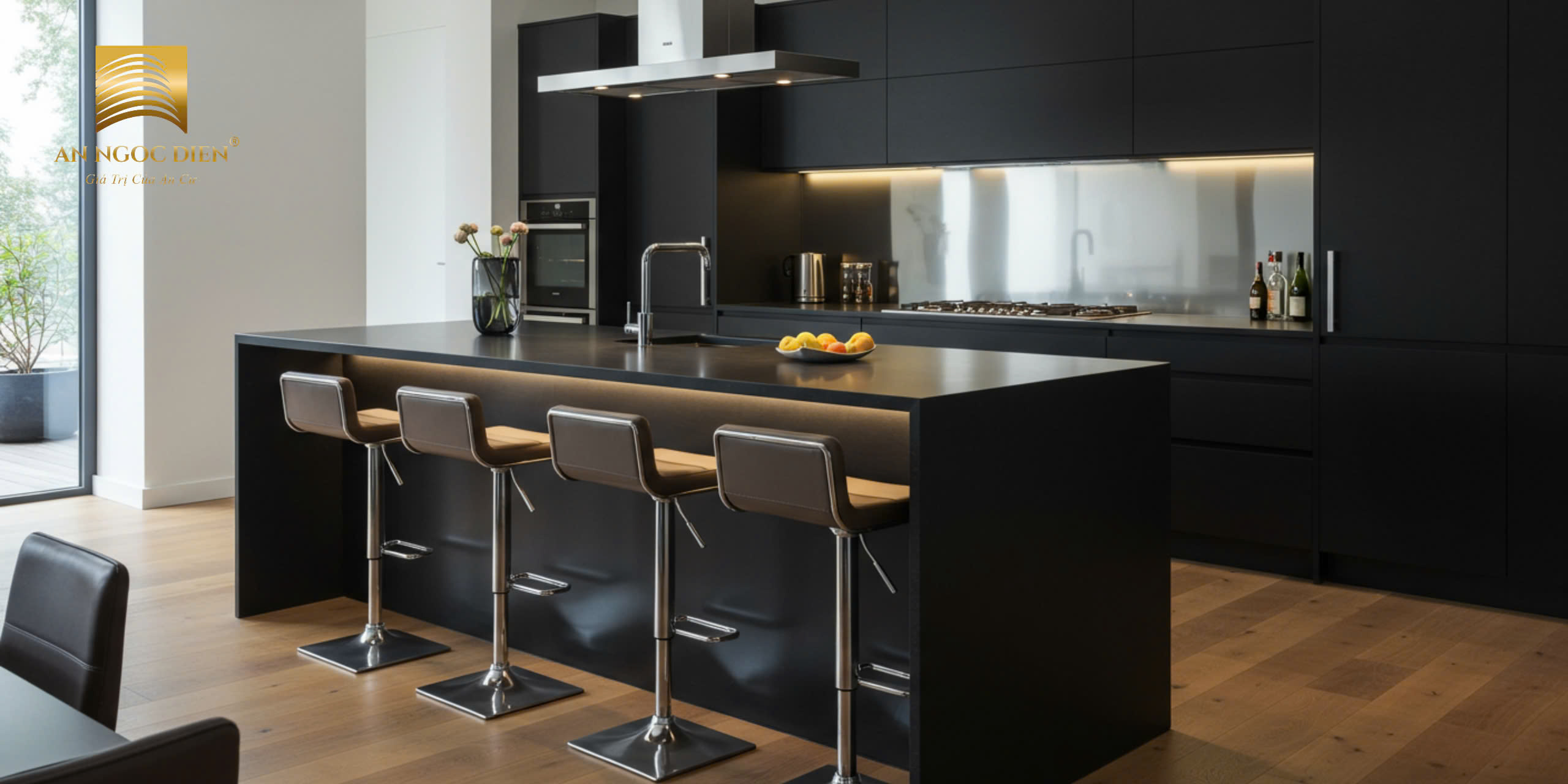 BẾP ĐẢO KẾT HỢP VỚI QUẦY BAR – XU HƯỚNG NỘI THẤT ĐÁNH THỨC ĐẲNG CẤP KHÔNG GIAN BẾP HIỆN ĐẠI NĂM 2025.