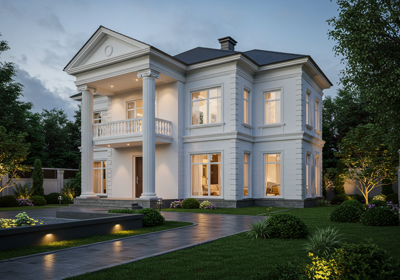 Phong cách Tân cổ điển – Vẻ đẹp vượt thời gian cho không gian sống đẳng cấp