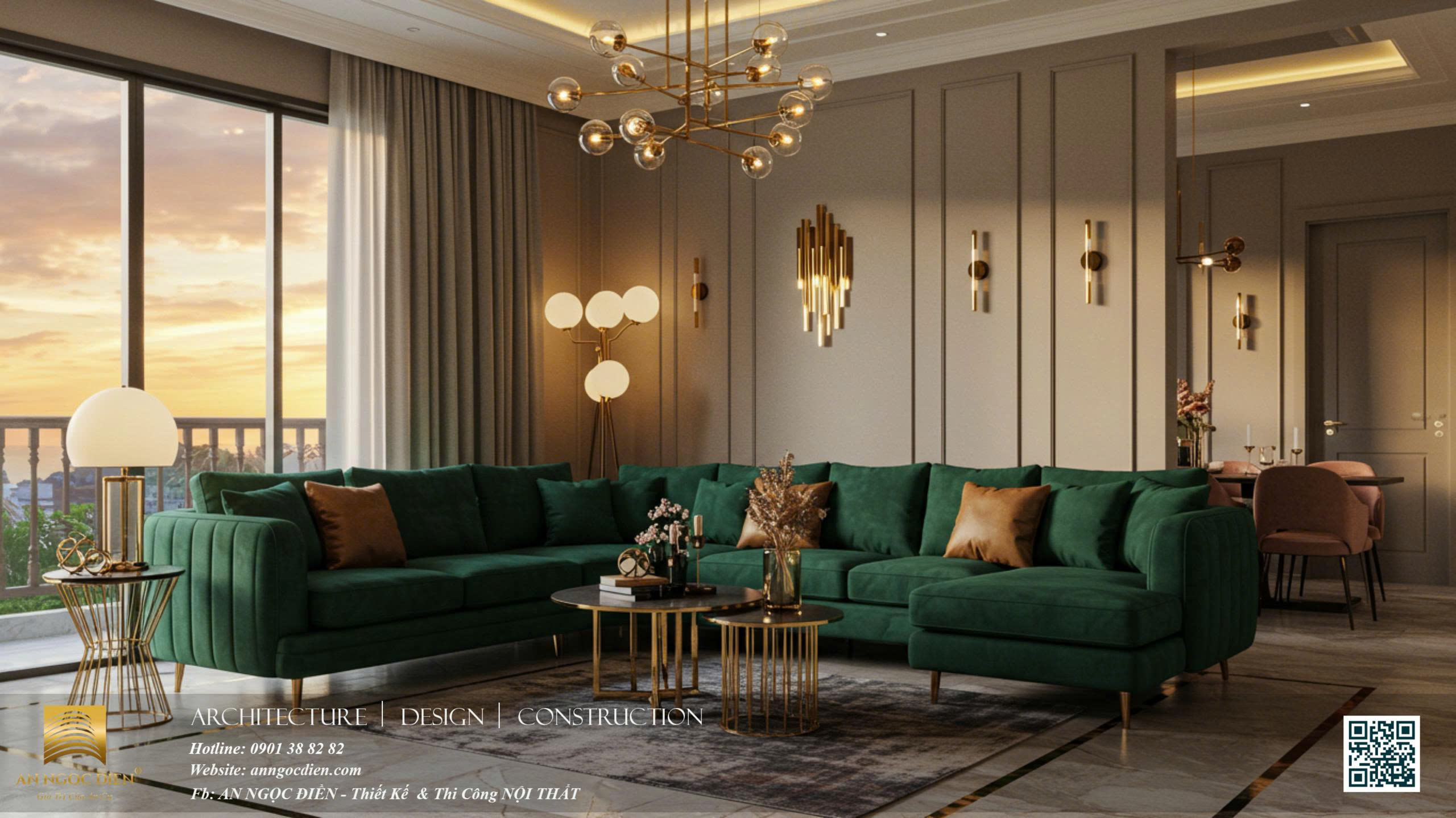 BIỆT THỰ LUXURY 2025 KHÔNG NHẤT THIẾT PHẢI DÁT VÀNG – CÁCH CHỌN NỘI THẤT ĐỂ TOÁT RA ĐẲNG CẤP.