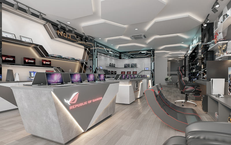 THIẾT KẾ SHOWROOM HIỆN ĐẠI: BÍ QUYẾT THU HÚT KHÁCH HÀNG TRONG THỜI ĐẠI SỐ