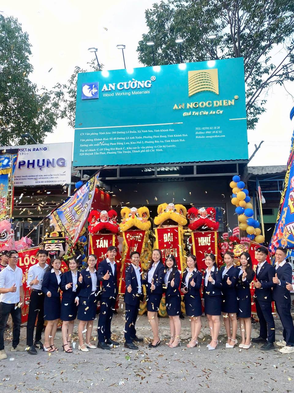 AN NGỌC ĐIỀN Khai trương văn phòng chi nhánh Ninh sơn