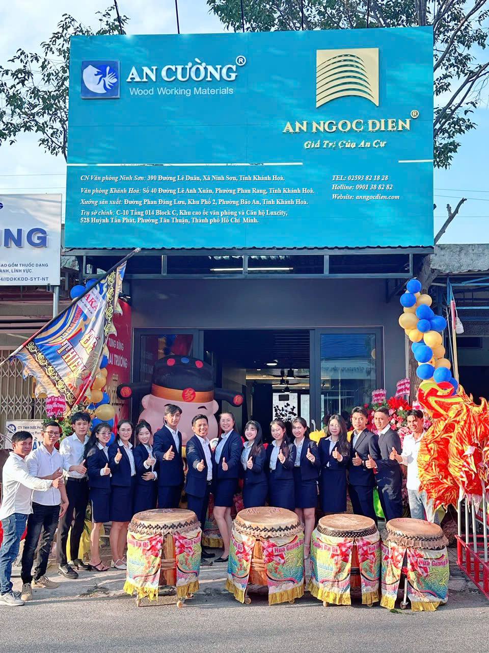 AN NGỌC ĐIỀN Khai trương văn phòng chi nhánh Ninh sơn