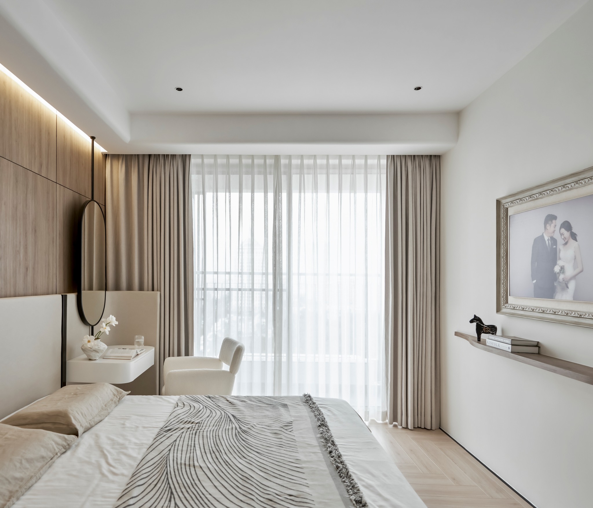 Tổ ấm lý tưởng mang phong cách hiện đại tối giản