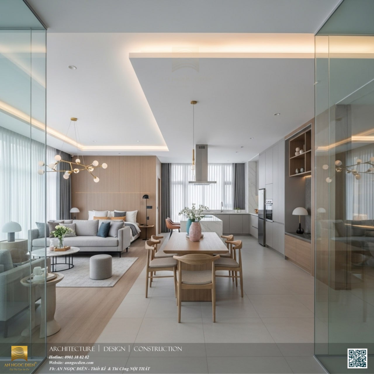 THI CÔNG NỘI THẤT PHONG CÁCH HIỆN ĐẠI BÍ QUYẾT KIẾN TẠO KHÔNG GIAN SỐNG SANG TRỌNG VÀ TINH TẾ