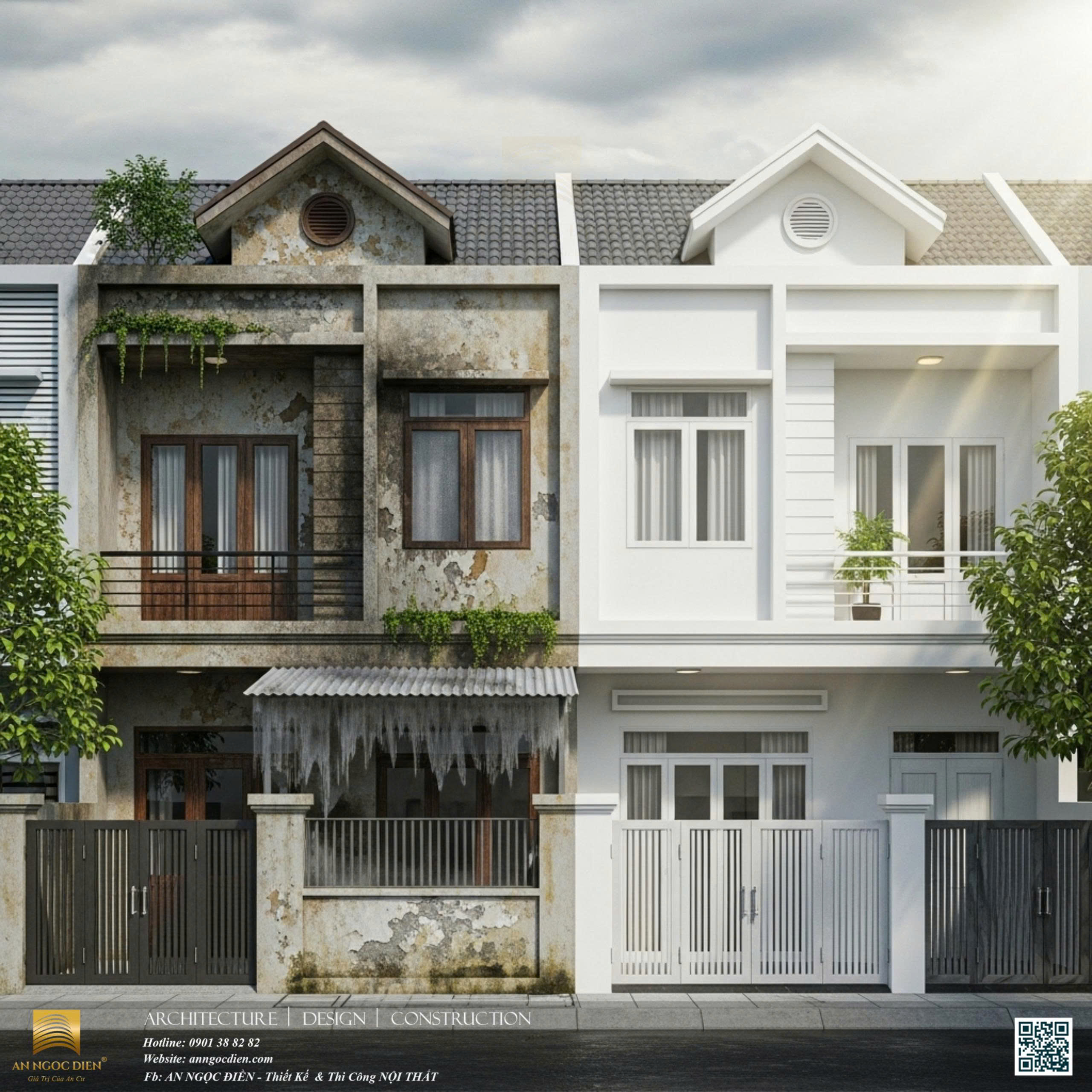 TẠI SAO NHÀ PHỐ DỄ BỊ ẨM MỐC VÀ ĐÂU LÀ VẬT LIỆU KHÁNG ẨM HIỆU QUẢ NHẤT HIỆN NAY?