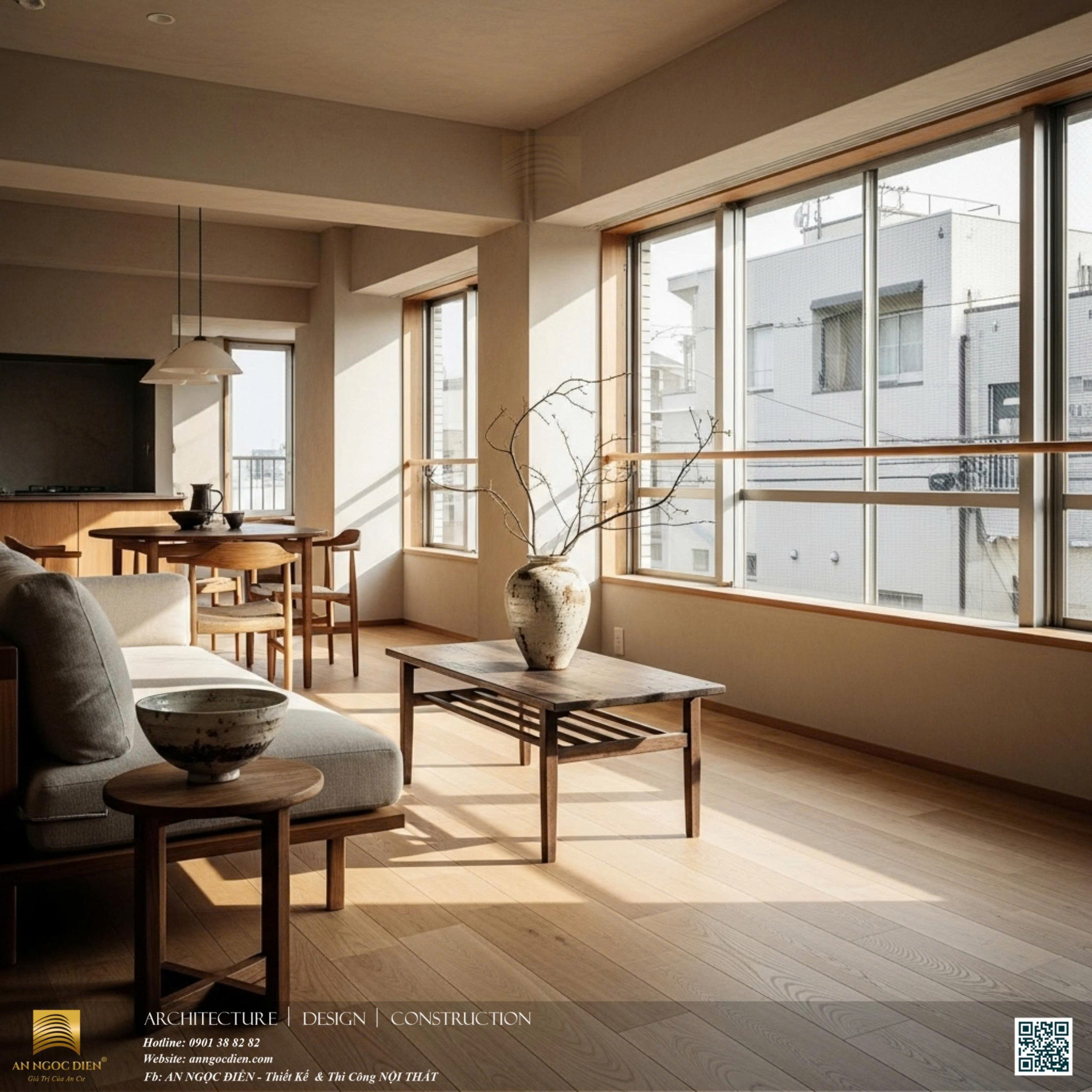 TẠI SAO KIẾN TRÚC WABI SABI LẠI CHẠM ĐẾN TRÁI TIM NGƯỜI YÊU NỘI THẤT