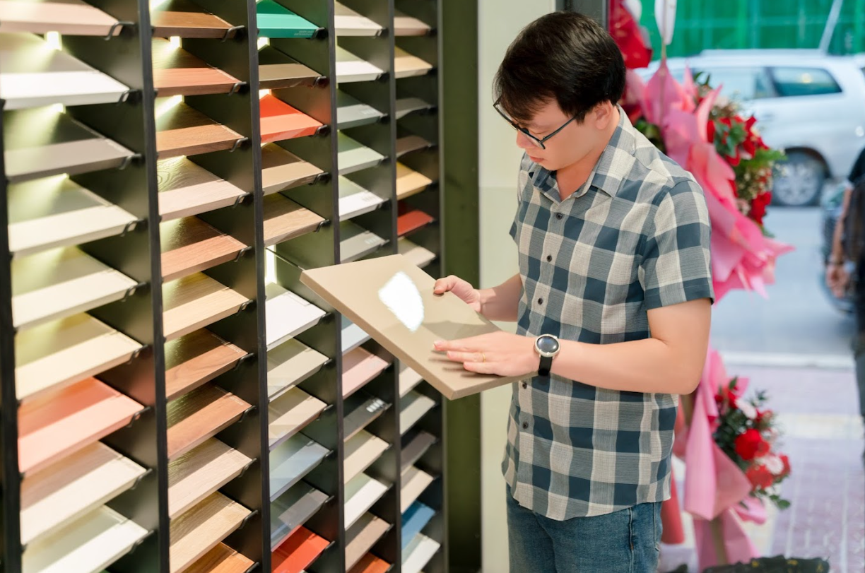 SHOWROOM VẬT LIỆU NỘI THẤT PHAN RANG