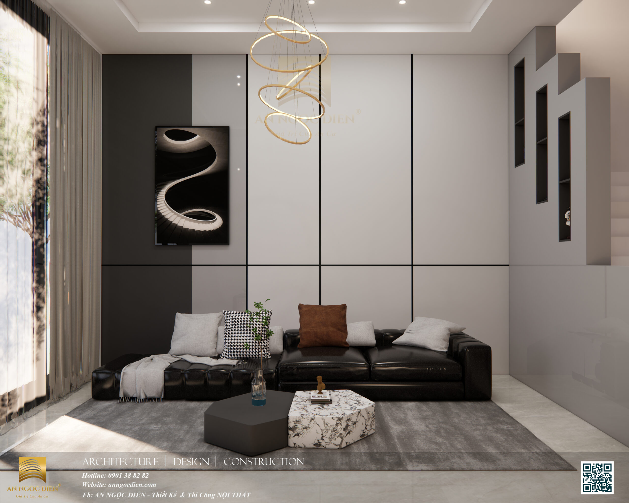 NHÀ PHỐ PHAN RANG: XU HƯỚNG NỘI THẤT GỖ AN CƯỜNG 2026 – GIẢI PHÁP HIỆN ĐẠI TỪ AN NGỌC ĐIỀN