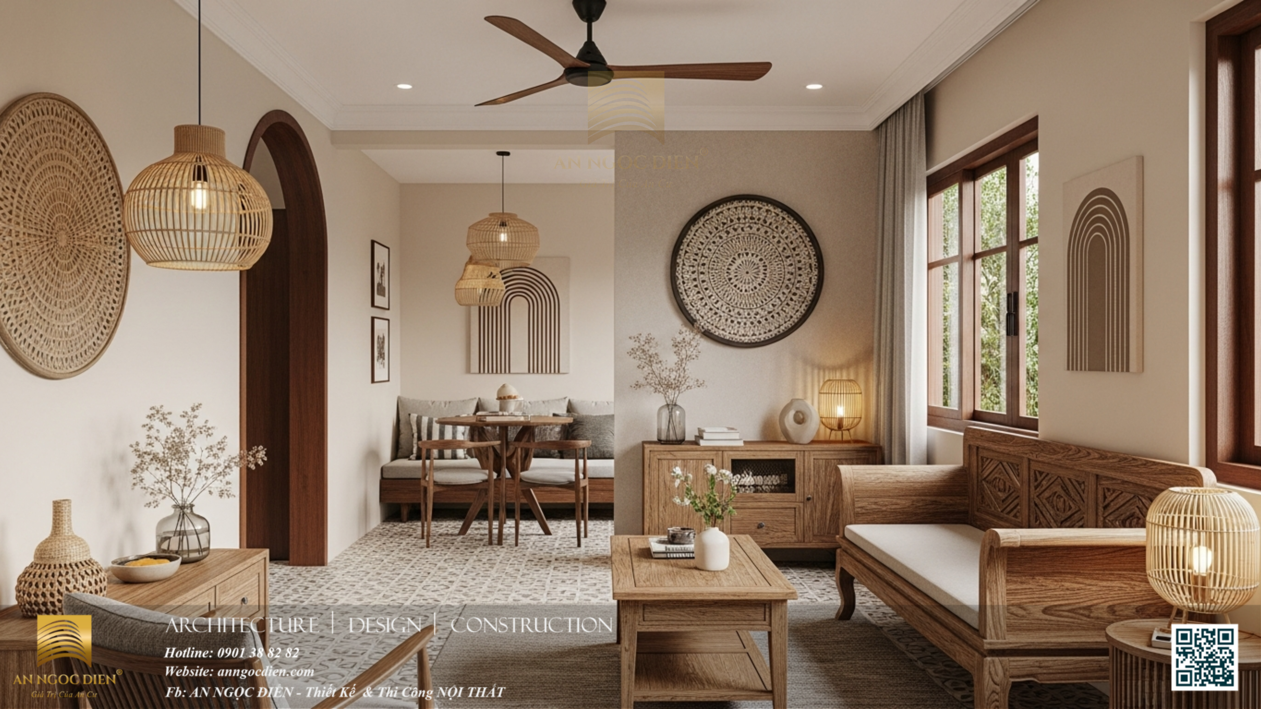 đơn vị thi thông nội thất chung cư Khánh Hòa