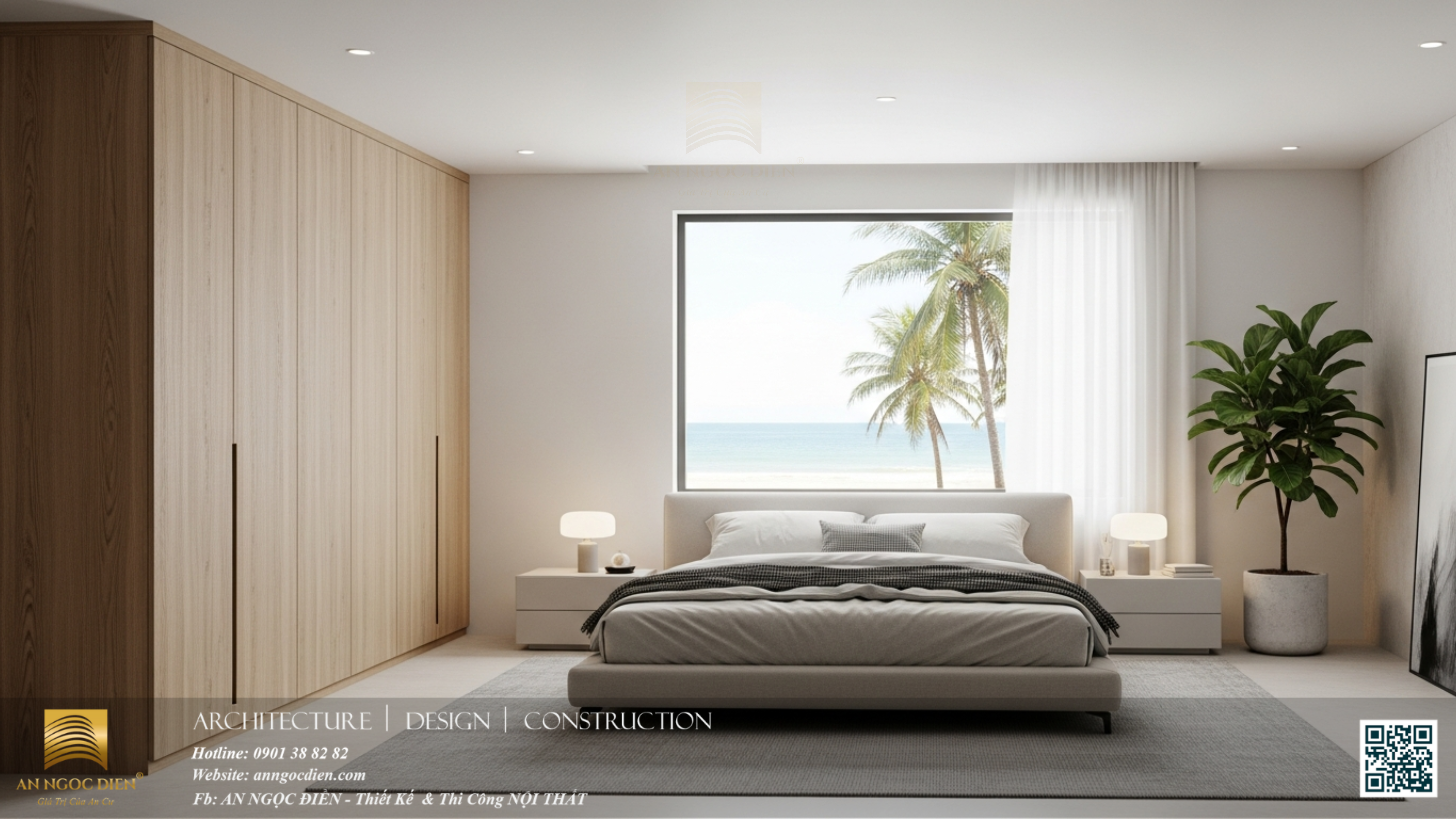 TỦ ÁO GỖ CÔNG NGHIỆP PHONG CÁCH HIỆN ĐẠI TẠI PHAN RANG