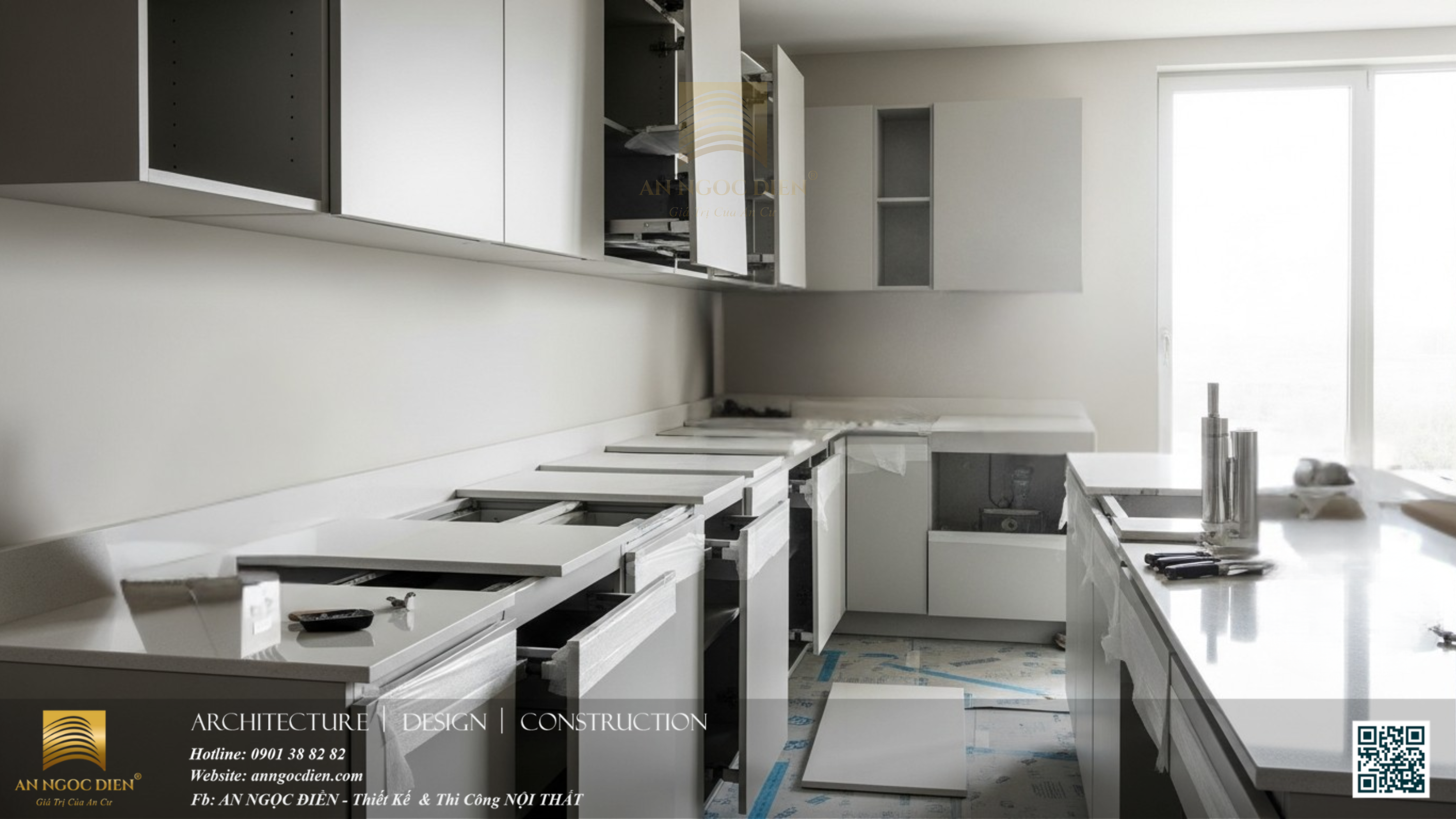 thi công nội thất trọn gói chung cư Phan Rang