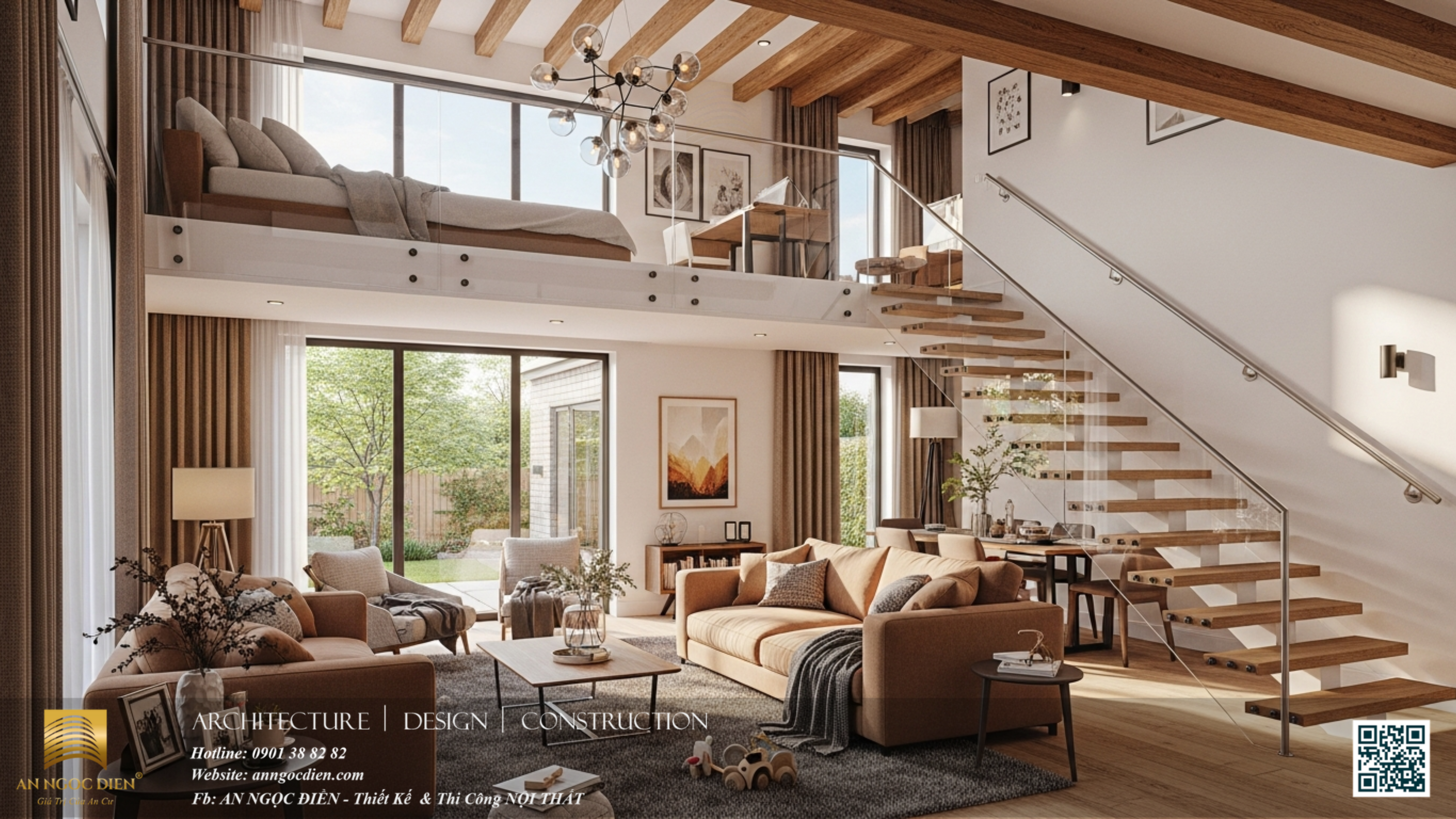 Kiến trúc nhà tầng lửng