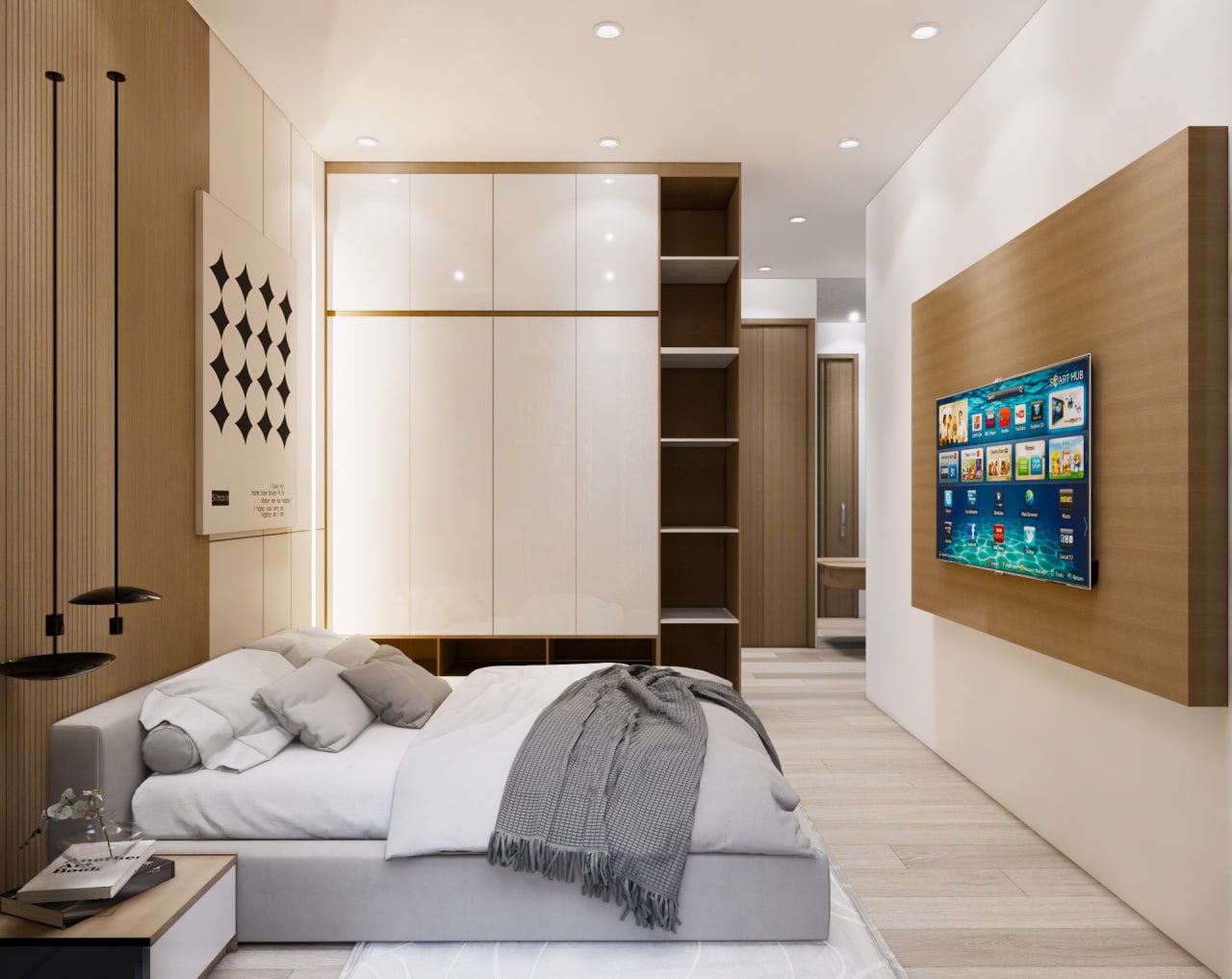 TỦ ÁO GỖ CÔNG NGHIỆP PHAN RANG – GIẢI PHÁP LƯU TRỮ HIỆN ĐẠI CHO KHÔNG GIAN SỐNG