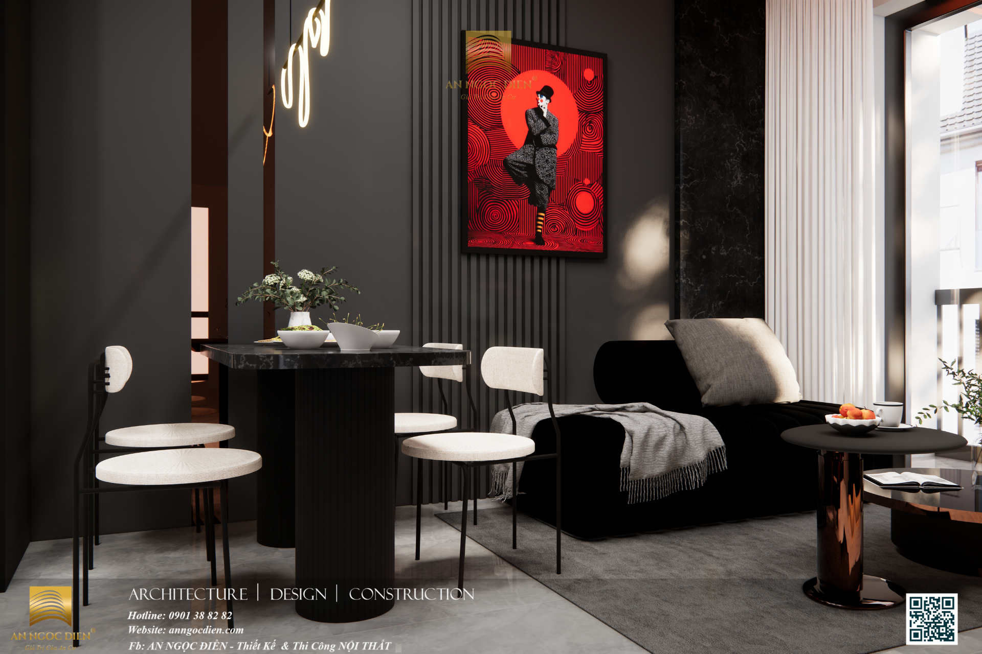 NỘI THẤT CHUNG CƯ PHONG CÁCH HIỆN ĐẠI TỐI GIẢN SANG TRỌNG