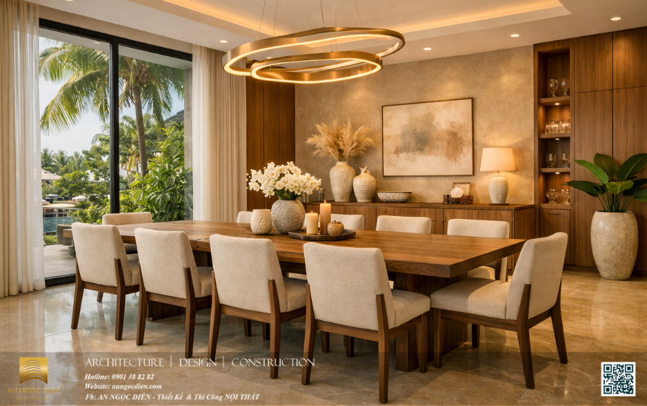 Nội thất biệt thự Khánh Hòa