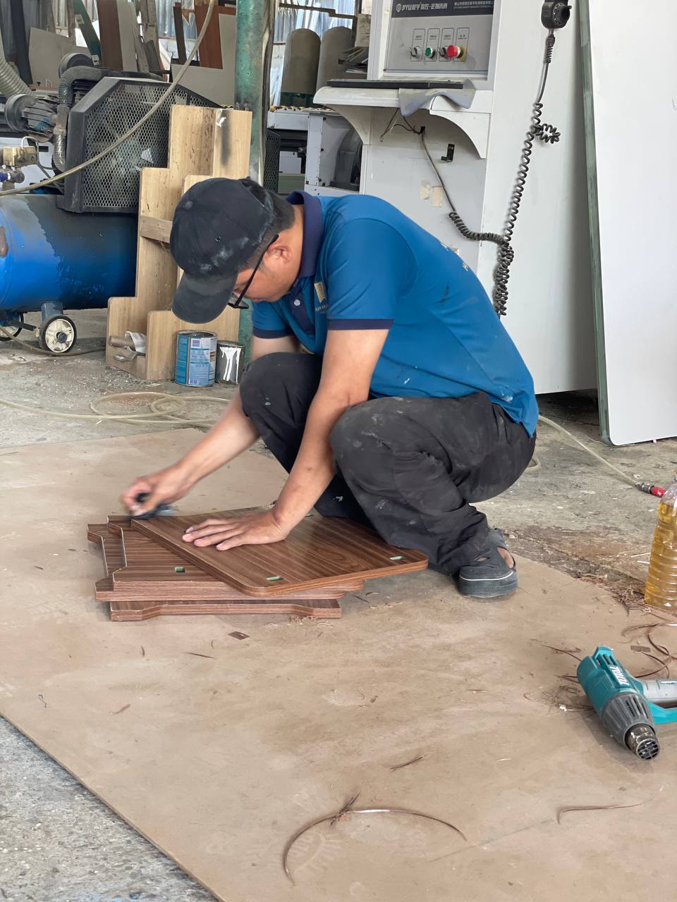 Thi công nội thất Khánh Hòa tại xưởng