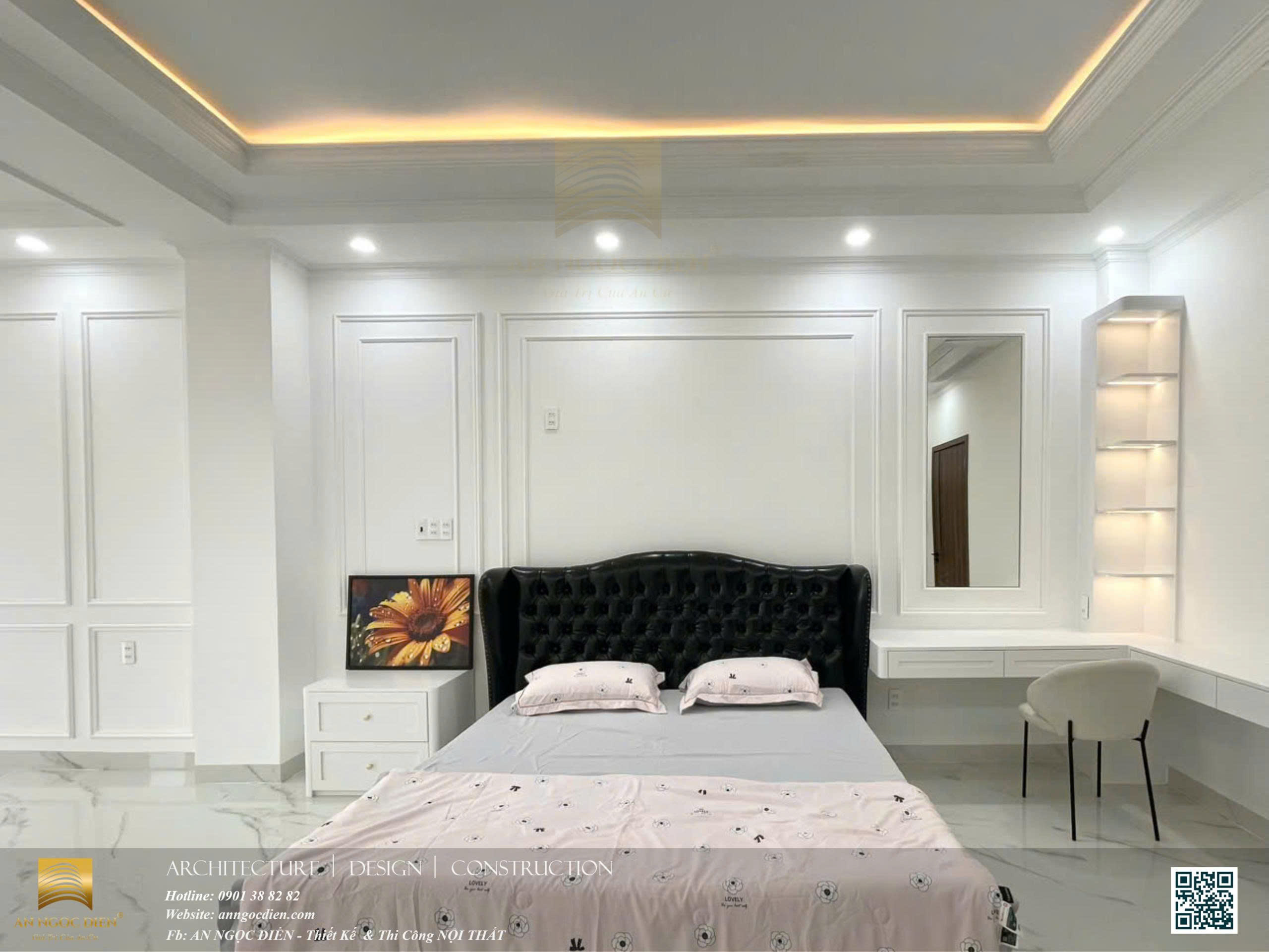 Nội thất phòng ngủ khu đô thịu Mỹ Gia Nha Trang
