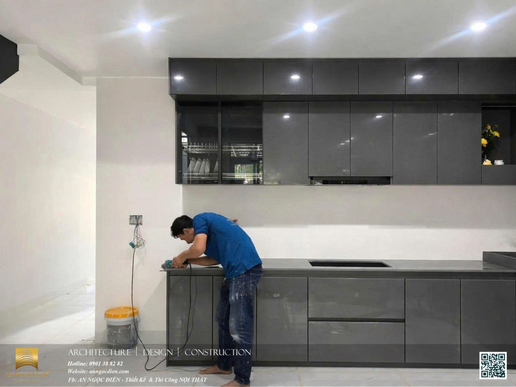 Thi công nội thất bếp Khánh Hòa