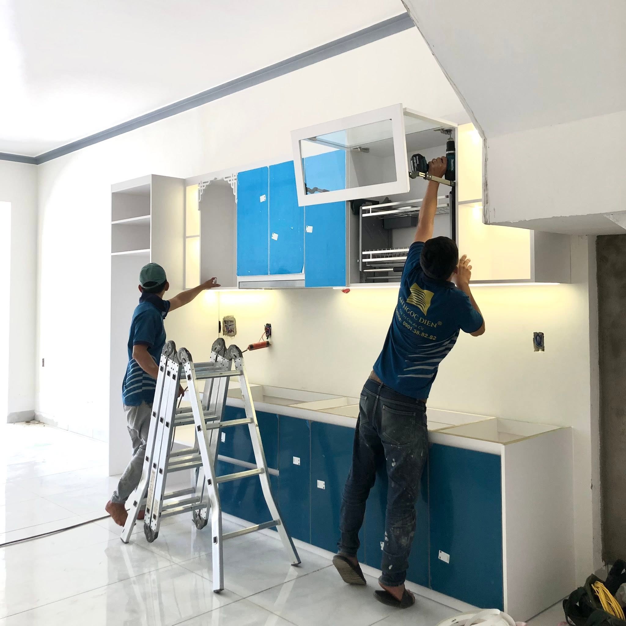 Thi công nội thất bếp Khánh Hòa