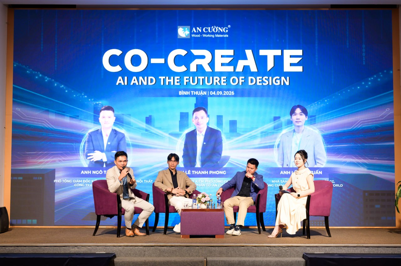 AN NGỌC ĐIỀN THAM DỰ CO-CREATE - GIẢI MÃ BÀI TOÁN CHỌN VẬT LIỆU NỘI THẤT TRONG KỶ NGUYÊN AI